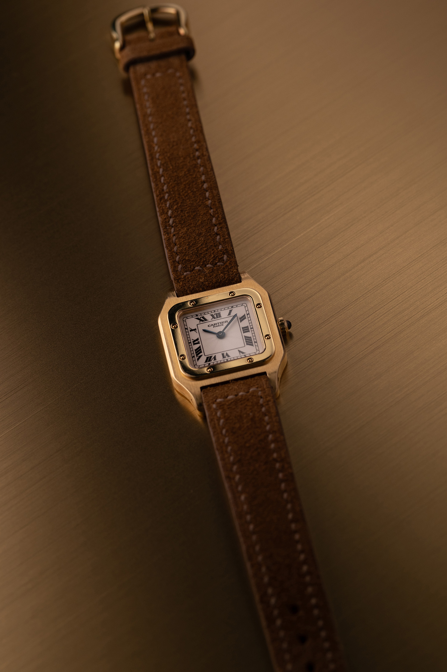 Cartier Santos Dumont CPCP Mechanical Yellow Gold 1577